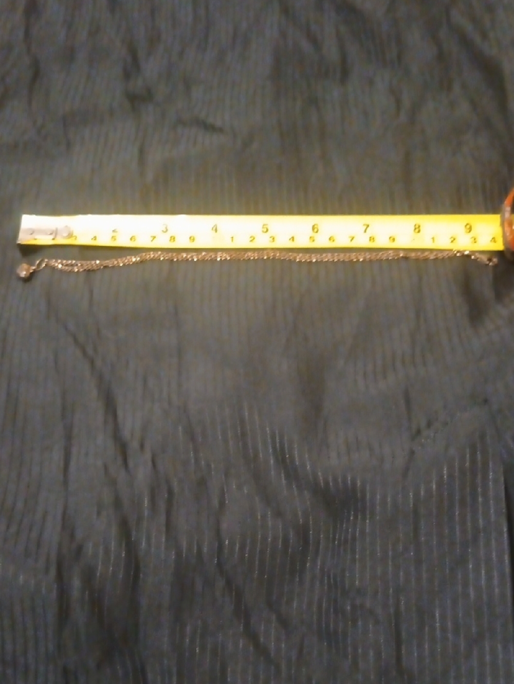 MILOR ITALY Signed 924 Chocolate Ankle Bracelet - Picture 6 of 6